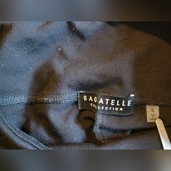 Bagatelle Collection Black Leggings S - Picture 8 of 11